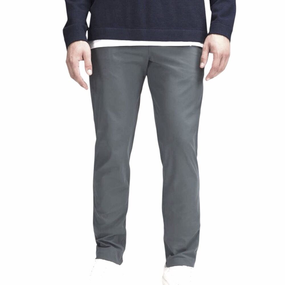 LULULEMON Men’s Oil Gray ABC Classic Fit Pants Size 32